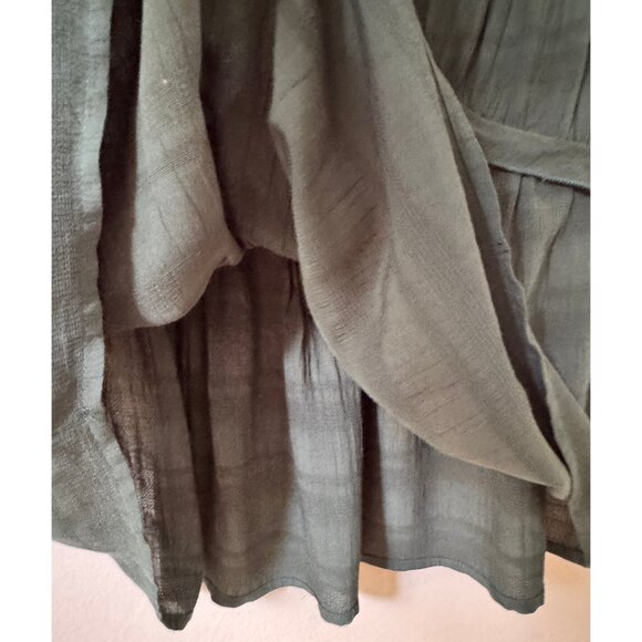 Lucky Brand Women's Sleeveless Babydoll Surplice Fairy Blouse Size XS‎ Boho - Picture 8 of 14